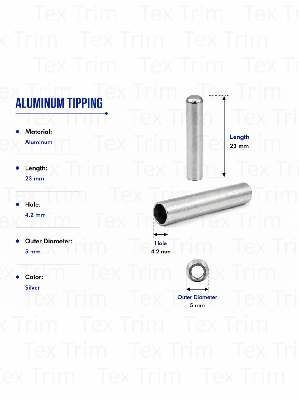Alumium Tipping 23x5mm