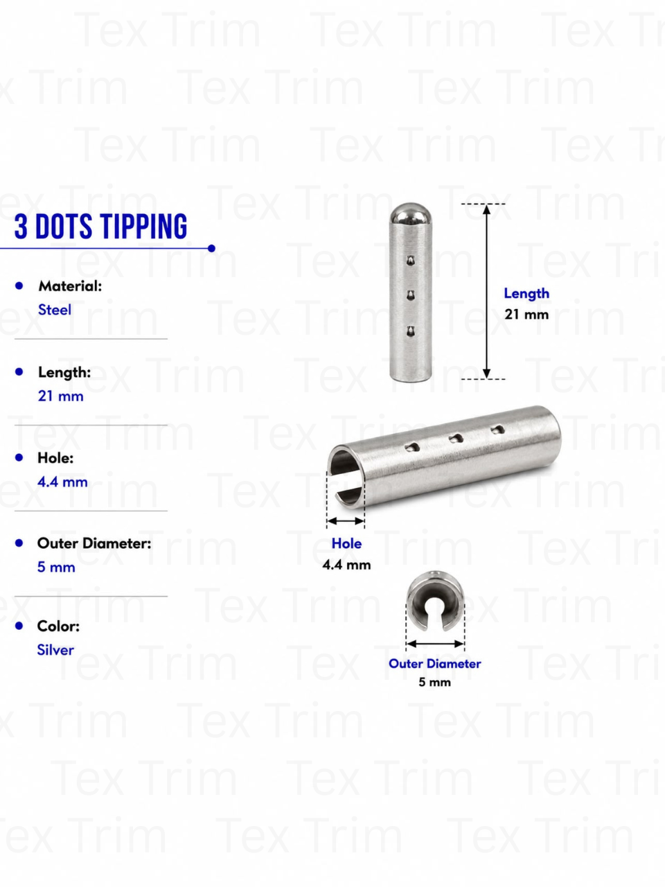 3 Dots Tipping 21x5mm