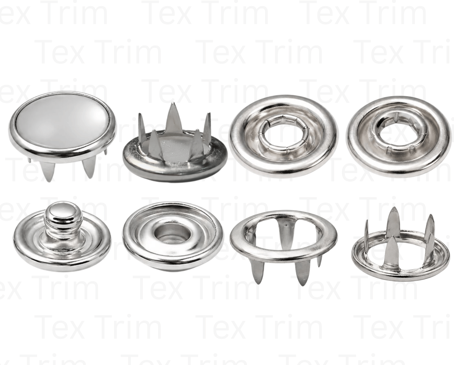 Pearl Ring Snap Button